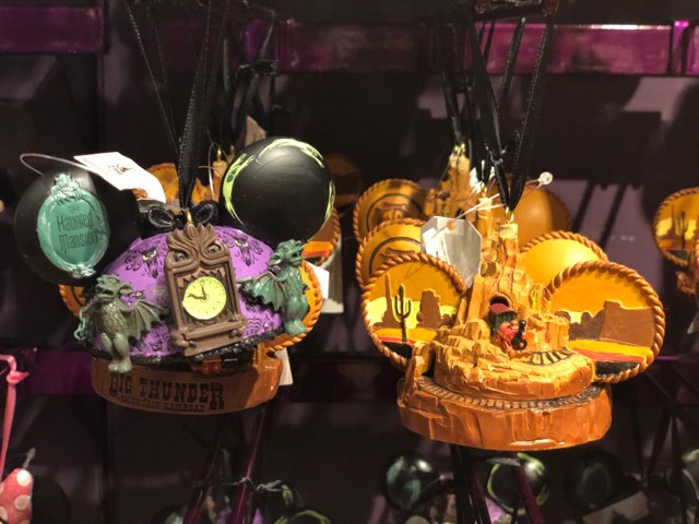 Disney Attractions Ornaments