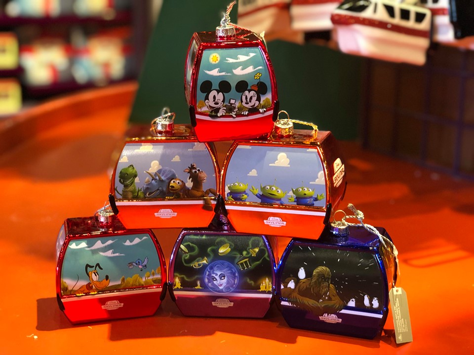 Disney Skyliner Ornaments