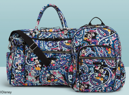 New Paisley Mickey Print Coming to Vera Bradley In Disney Springs! - bags