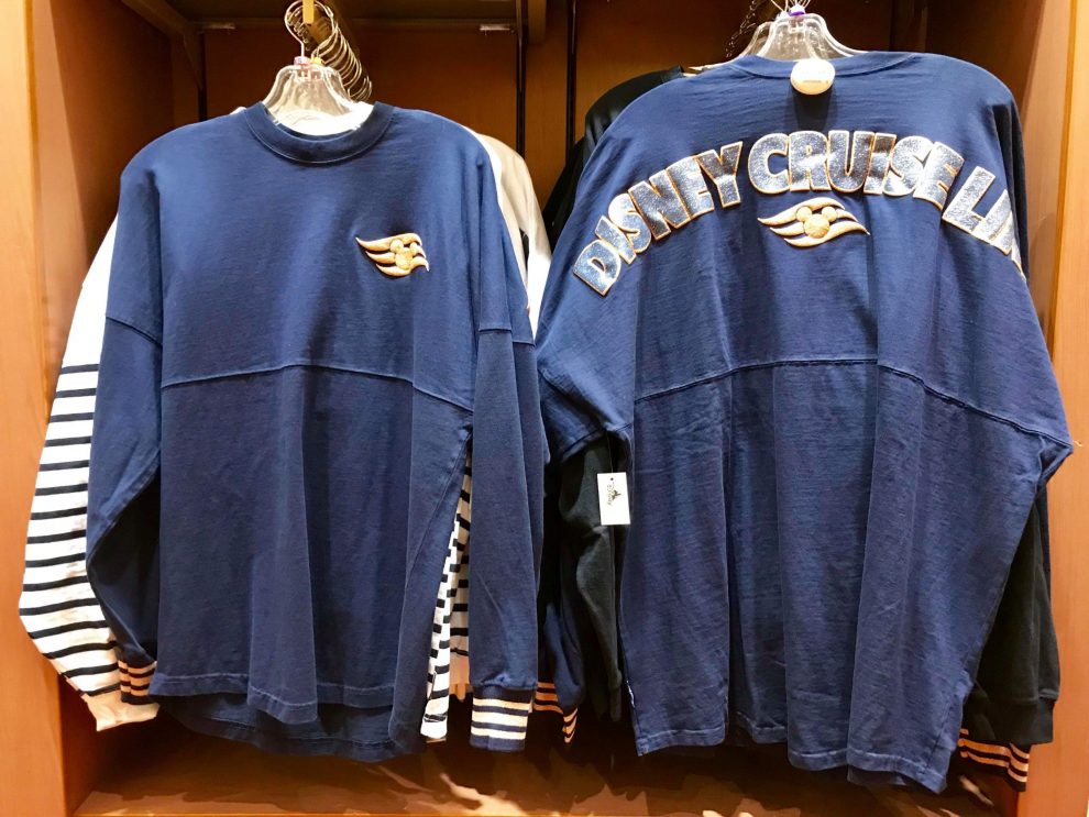 New Disney Cruise Line Spirit Jersey Featuring Navy And Rose Gold ...
