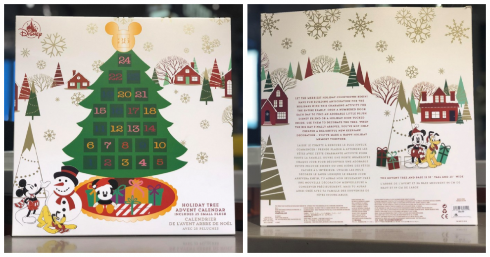 Disney Plush Advent Calendar Is A Delightful Christmas Countdown