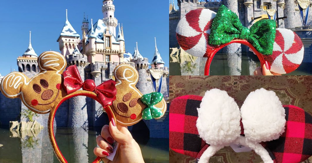 Holiday Minnie Mouse Ears