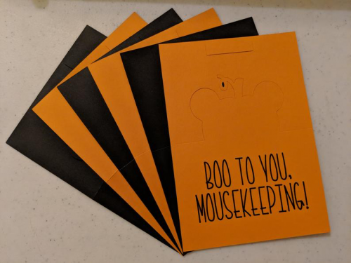 Halloween Mousekeeping Tip Envelope 3