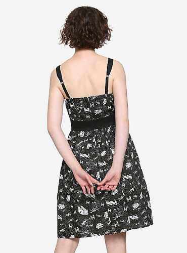 Millennium Falcon Dress Back