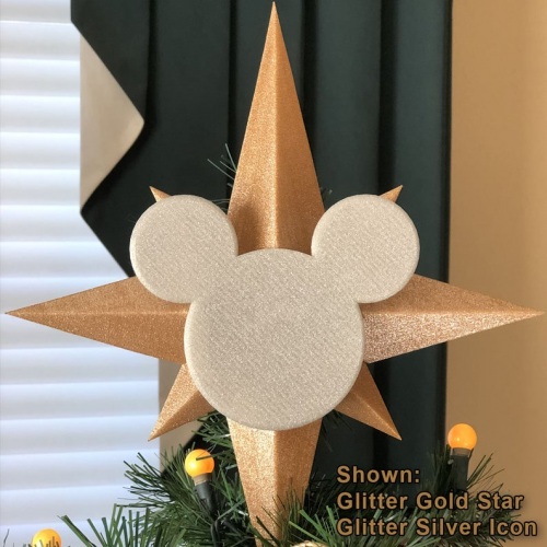Star and Icon Tree Topper