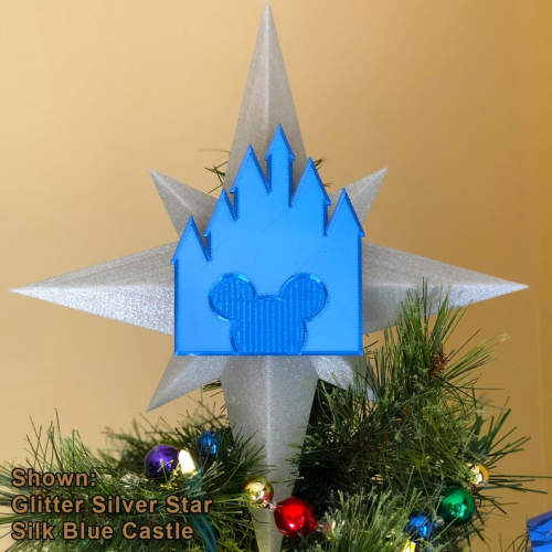 Star and Castle Tree Topper
