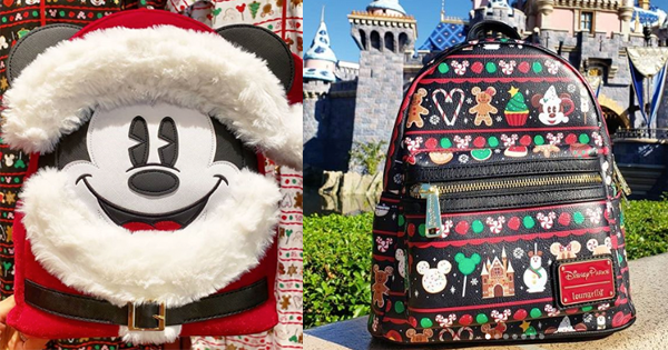 Holiday Disney Loungefly Bags