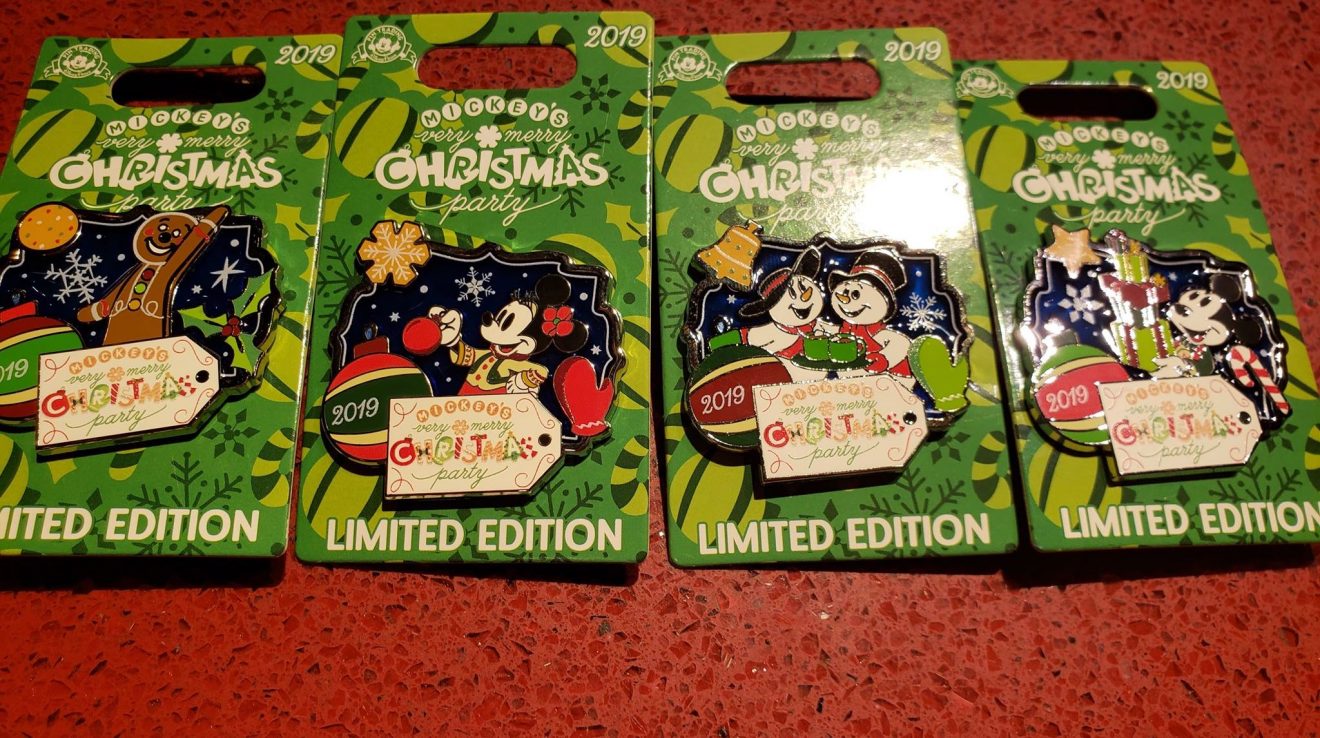 These Limited Edition Mickey's Very Merry Christmas Party Pins Are A ...