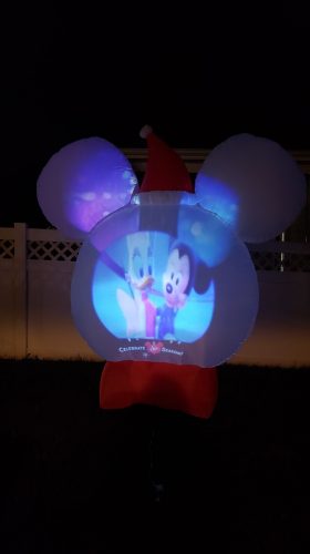 Mickey Projector Snow Globe