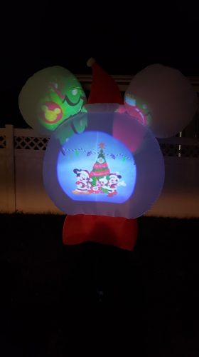 Mickey Projector Snow Globe