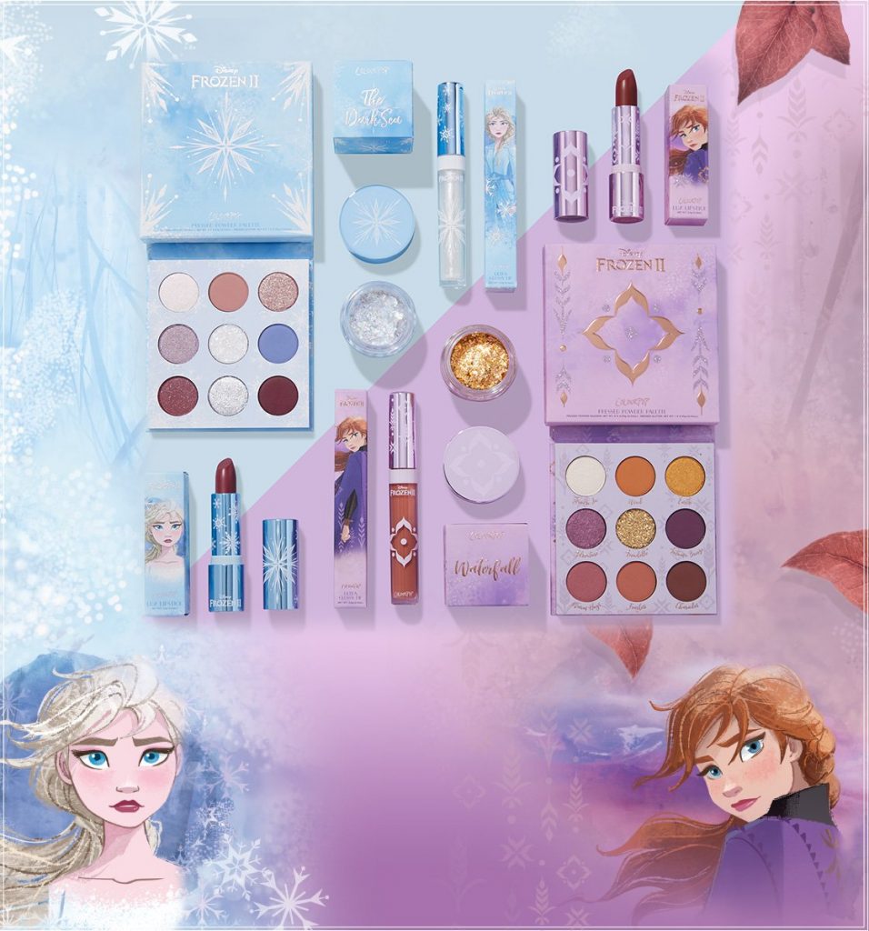 Frozen Colourpop Makeup Collection