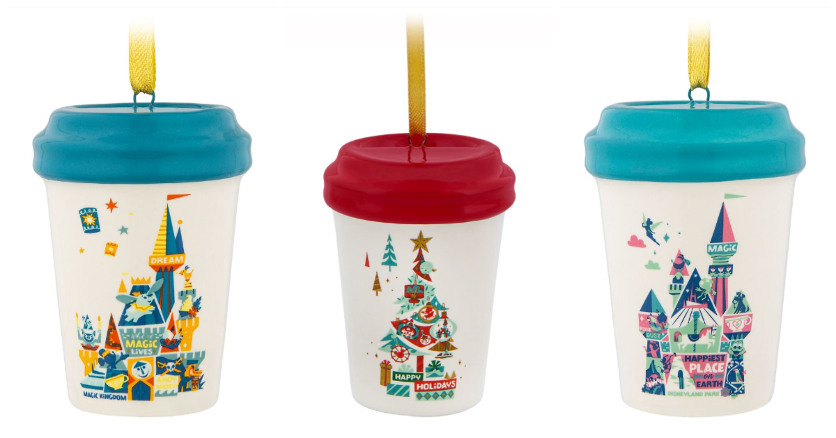 Disney Starbucks Mug Ornaments