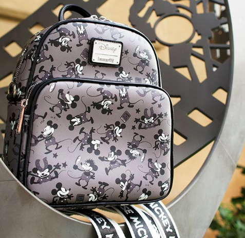 Classic Mickey Mouse Woven Backpack From Loungefly Spotted At