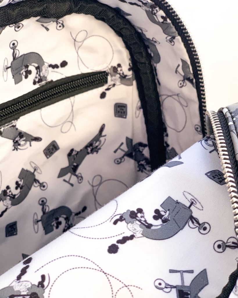 Classic Mickey Mouse Woven Backpack From Loungefly Spotted At