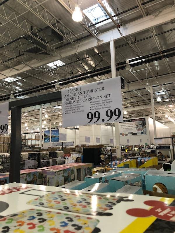 Awesome Deal On Disney Luggage Sets Spotted At Costco! Shop