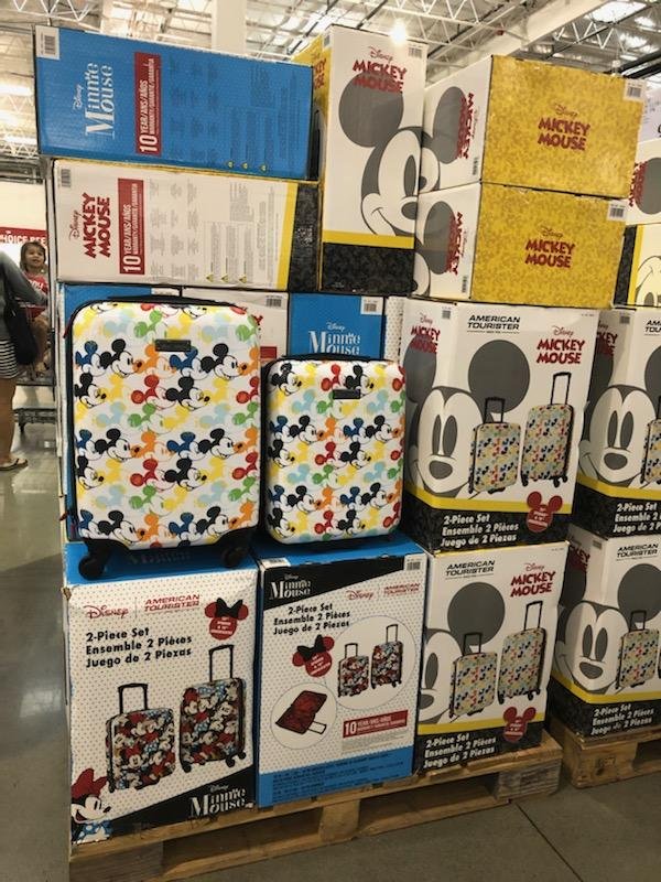 Awesome Deal On Disney Luggage Sets Spotted At Costco! Shop