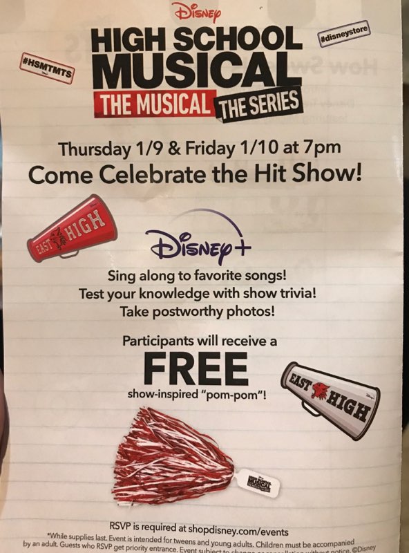 PHOTOS: New High School Musical: The Musical: The Series Merchandise  Arrives at Walt Disney World - WDW News Today