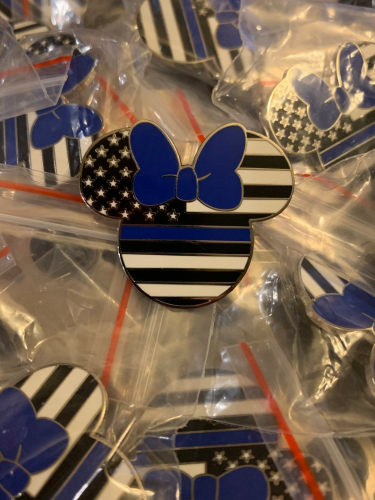 Mickey thin best sale blue line