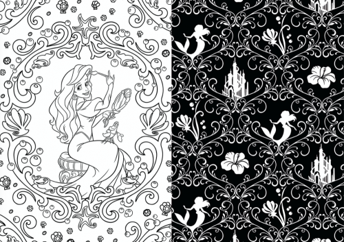 Disney Discovery- Disney Princess Adult Coloring Book - Discovery 