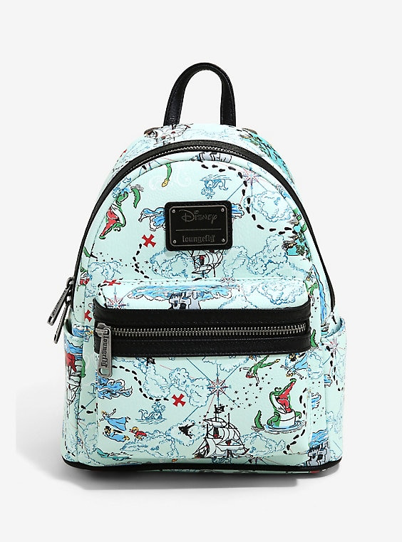 This Peter Pan Map Mini Backpack Is Full Of Faith, Trust