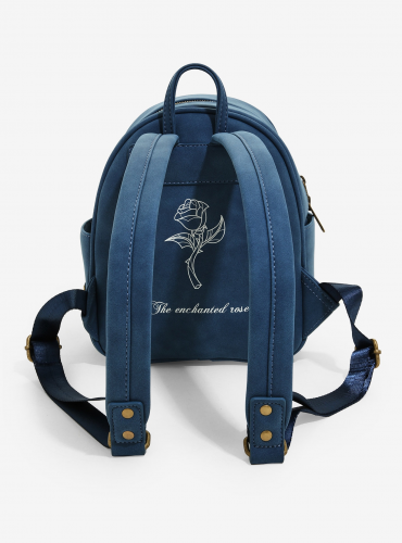 Loungefly disney beauty and the beast enchanted rose mini backpack hot sale