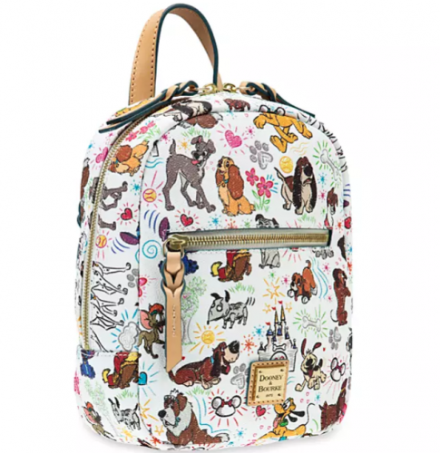 I Heart Disney Dogs All-Over Print Mini Backpack Dog Harness