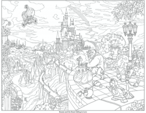 Download This Thomas Kinkade Disney Coloring Book Is Straight Out Of My Dreams Shop