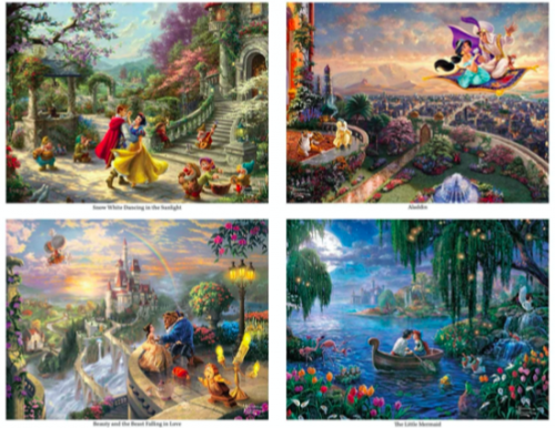 This Thomas Kinkade Disney Coloring Book Is Straight Out Of My Dreams Shop