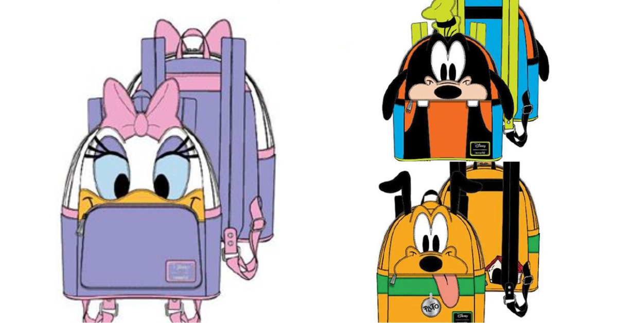 The Gang s All Here With These New Disney Character Backpacks bags