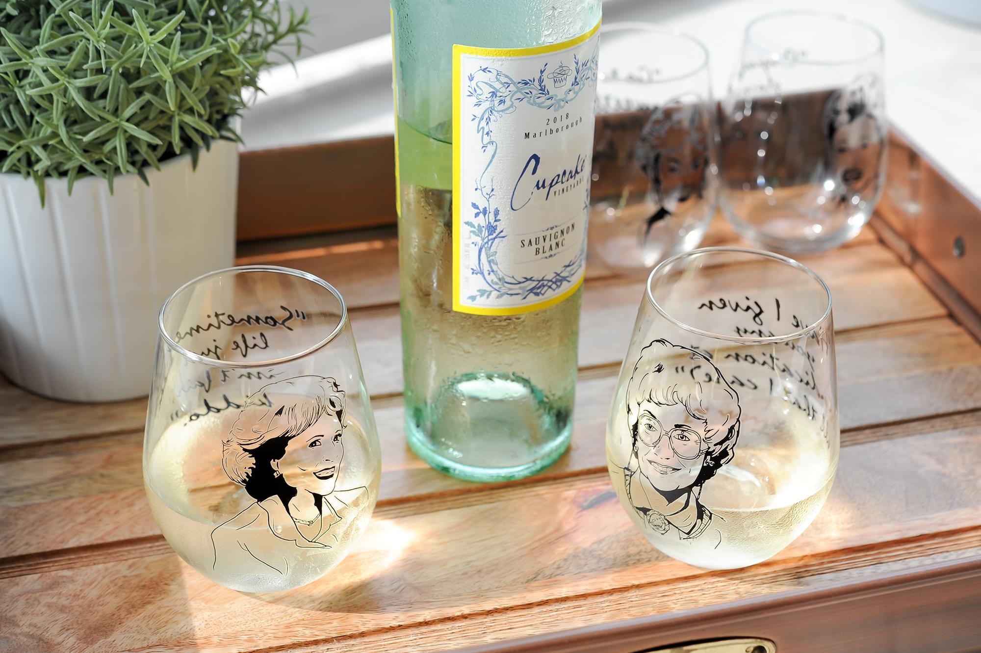 Golden Girls Wine Glasses