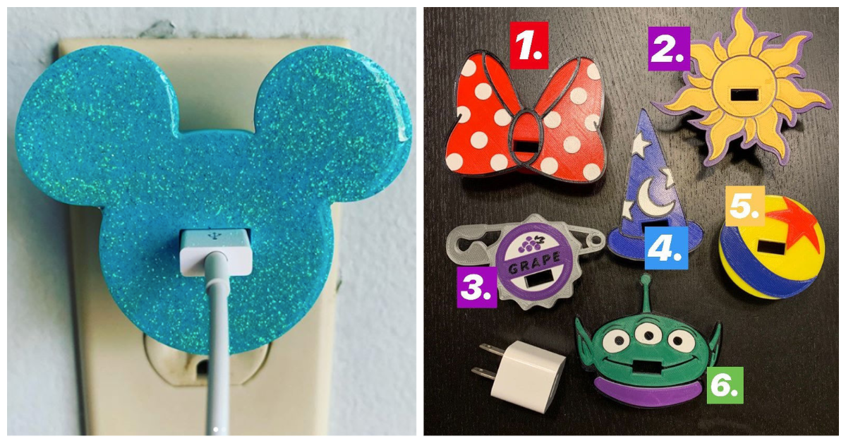 Disney Phone Charger Charms