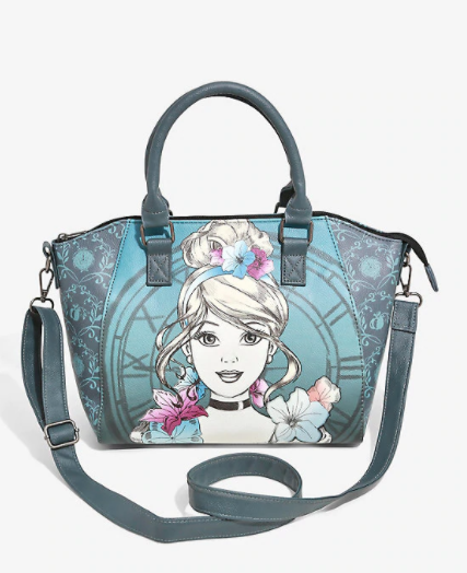 Loungefly Disney Princess Aurora Sleeping Beauty Sketch Satchel Bag