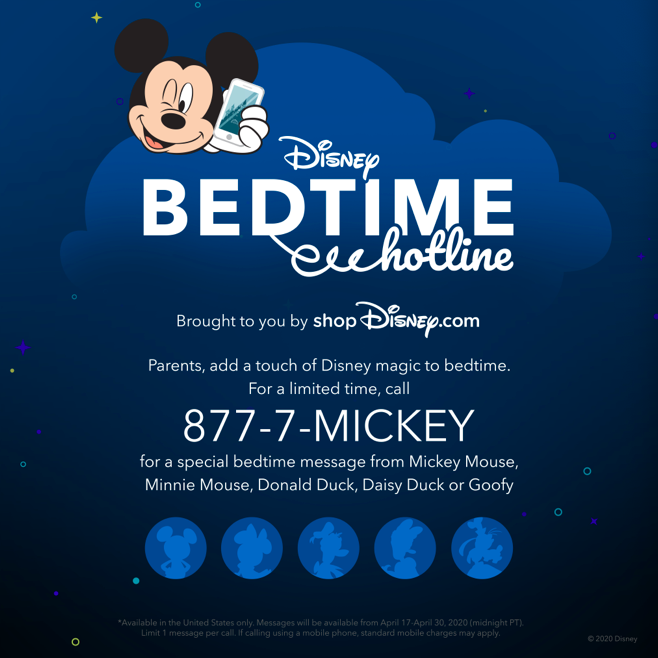 Disney Bedtime Hotline