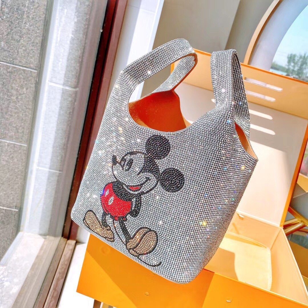 This Sparkly Diamond Mickey Mouse Handbag Is Dazzling bags