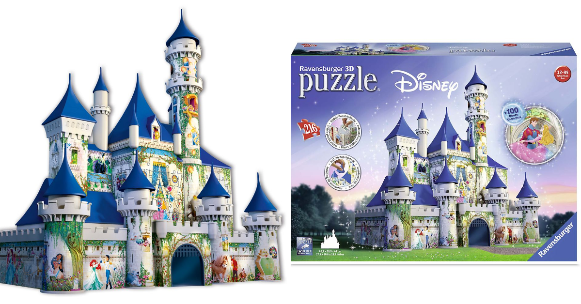 3D Disney Castle Puzzle