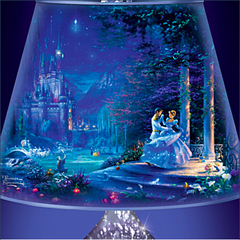 Thomas Kinkade Cinderella Lamp