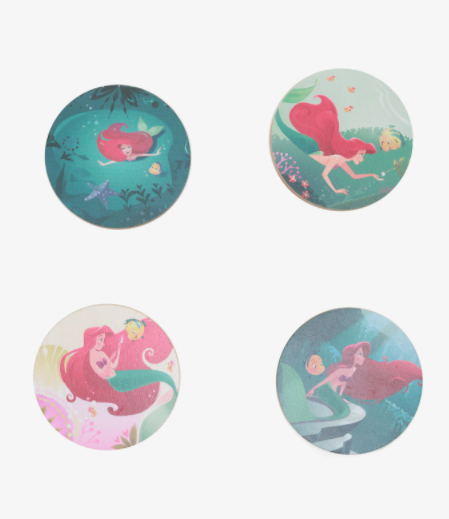 Little Mermaid Coasters