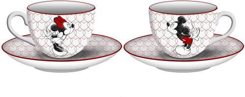 Mickey And Minnie Tea Set