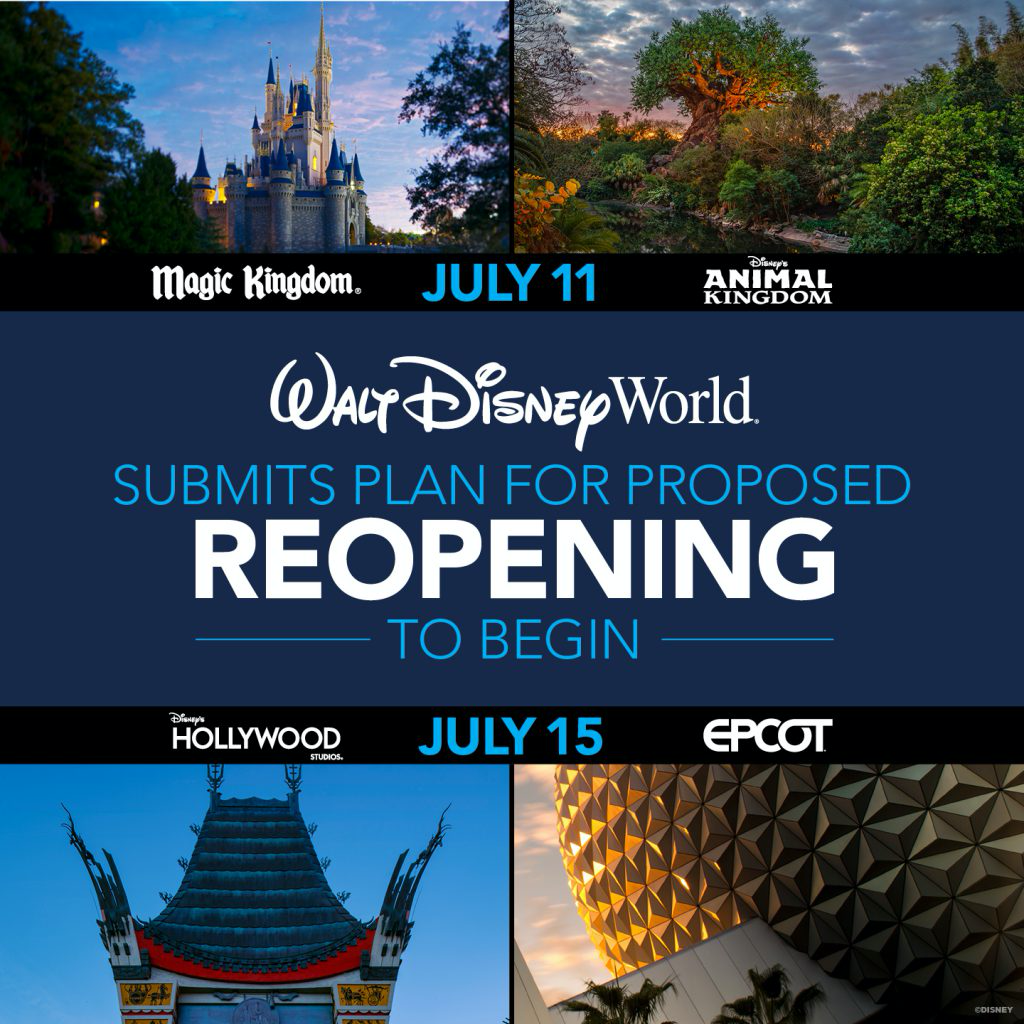 We Finally Have Walt Disney World Resort's Re-Opening Proposal! - News