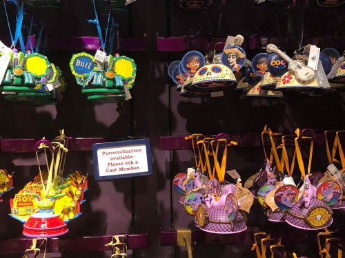 Disney Attraction Ear Hat Ornaments