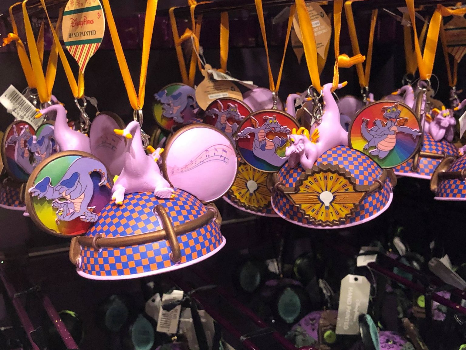 New Disney Attraction Ear Hat Ornaments Have Arrived home