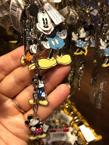 Mickey Mouse Brown Keychains