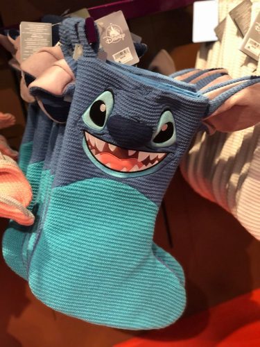 Disney Parks Holiday 2020 Lilo & Stitch Knitted Christmas Stocking