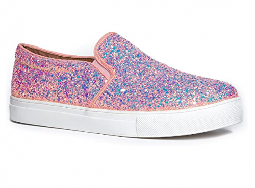 Disney Discovery- Sparkly Slip-On Sneakers - Fashion