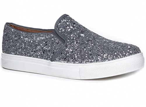 Sparkly Slip-On Sneakers