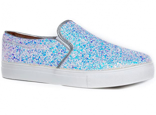 Sparkly Slip-On Sneakers