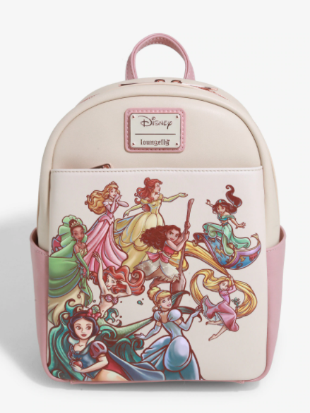 Disney Princess Sketch Backpack Embarks On A Royal Adventure - bags