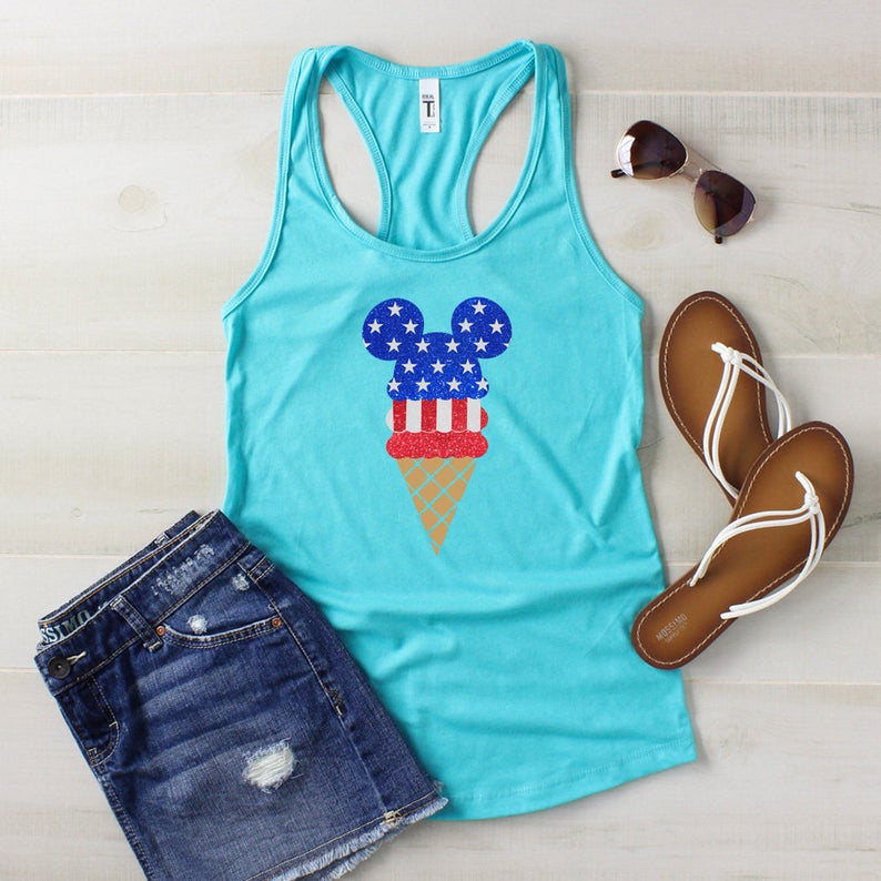 Independence Day And Disney Style Combine With These Tops - Fashion