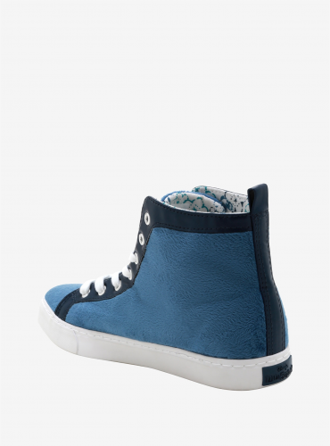 Fuzzy Stitch Hi-Tops