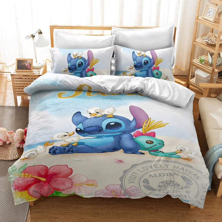 Disney Discovery- Stitch and Scrump Bedding - home